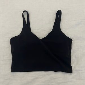 Lululemon Black align tank size 12